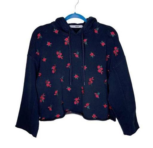 Philosophy di Lorenzo Serafini Cropped Rose Hoodie