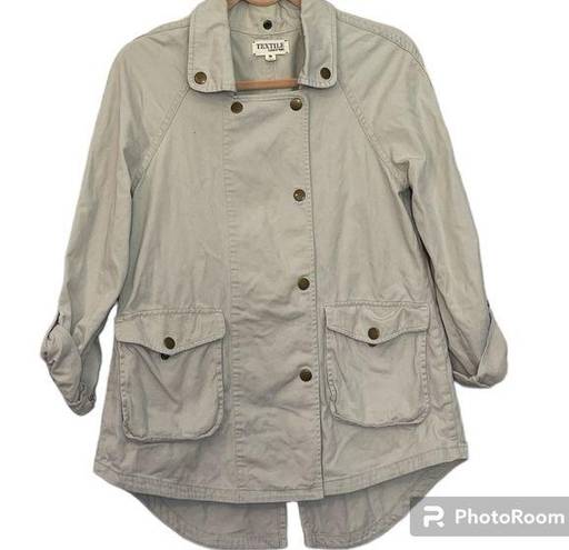 Elizabeth and James Textile  Utility Safari Jacket Size XS