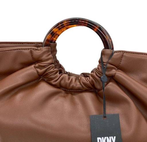 DKNY  Eden Ruched Large Tote Top Handle Bag