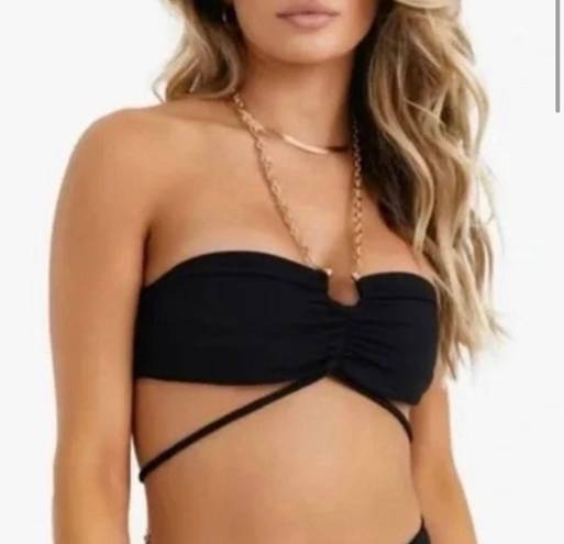 Kittenish Black Bikini