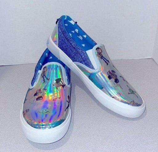 Disney Pixar Slip On Sneakers Size 6 Toy Story Wall-E Up The Incredible shoes