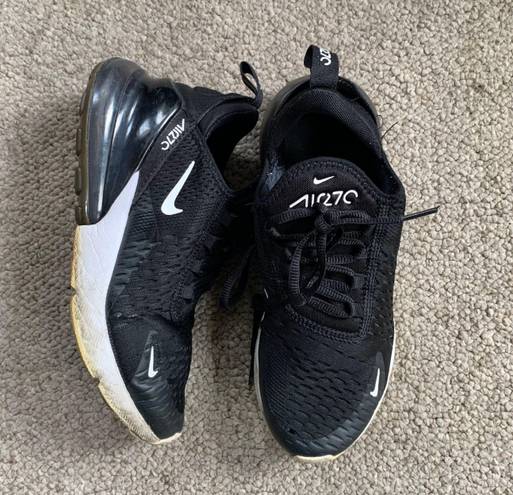 Nike Air Max 270 Black & White Sneakers