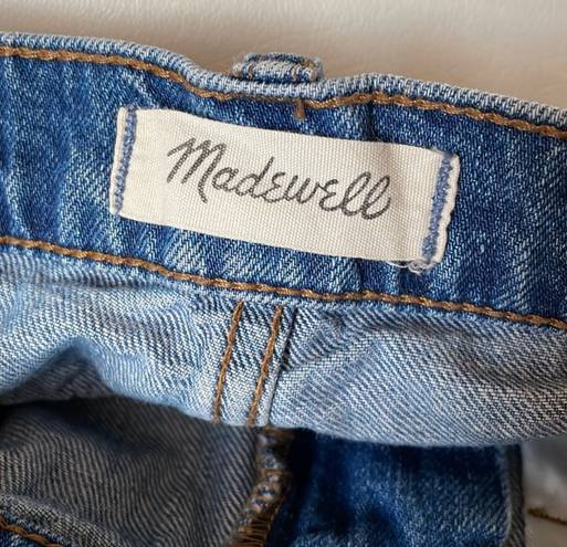 Madewell rigid denim mini skirt Size 30