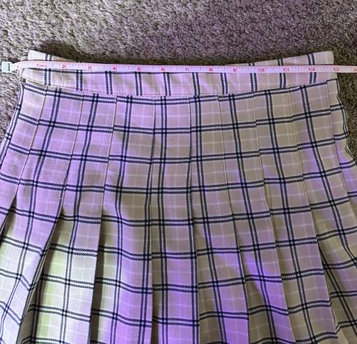 Aeropostale - Beige Plaid Tennis Skirt