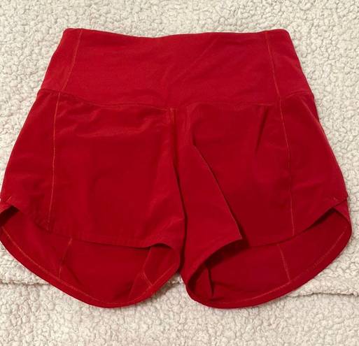 Lululemon Speed Up Shorts 4”