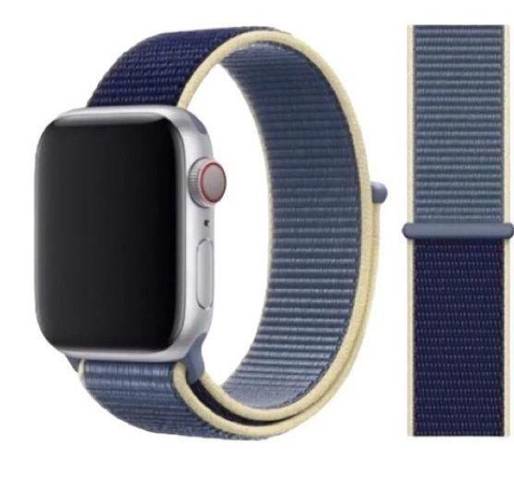 Alaskan Blue Sport Strap for Apple Watch circa 2019