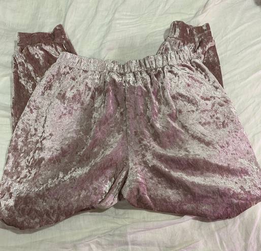 Joe Boxer Shimmer Pink Joggers