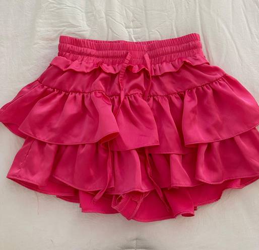 Ruffle Skort Pink Size XS