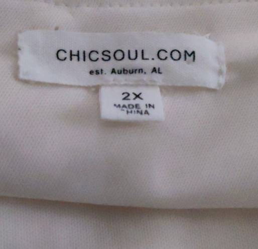 Chic Soul One Sleeve Dress
