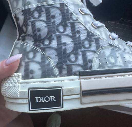 Dior B23 High Top Converse Sneakers