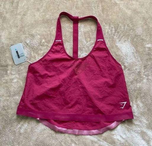 Gymshark  Women’s New Beet Running Lightweight Tank Top