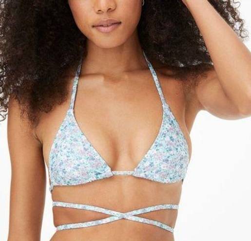 Aéropostale Floral Logo Plunge Bralette