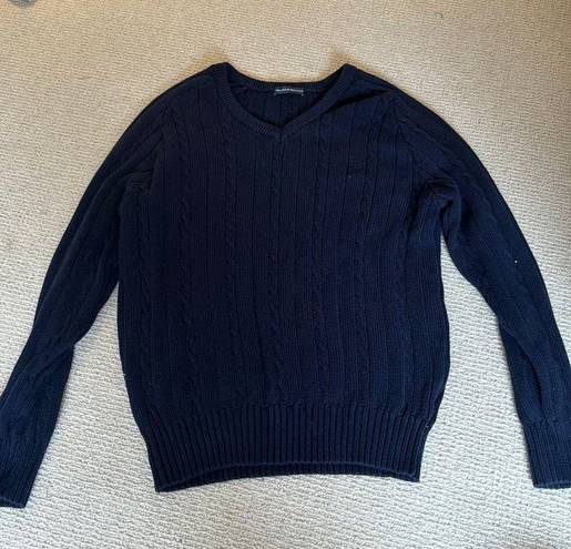 Brandy Melville Navy Brandy Sweater 