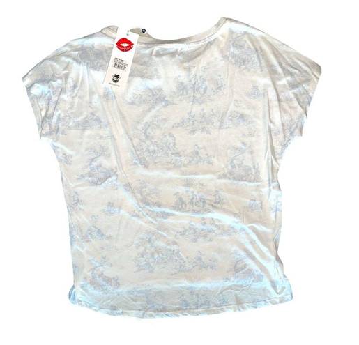 Wildfox  Toile Print Heritage T-shirt size Small NWT