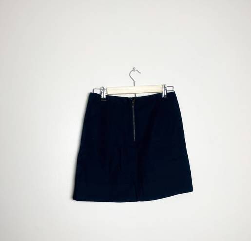 J.Crew SALE! Navy  Pleated Mini Skirt Size 2 NWOT