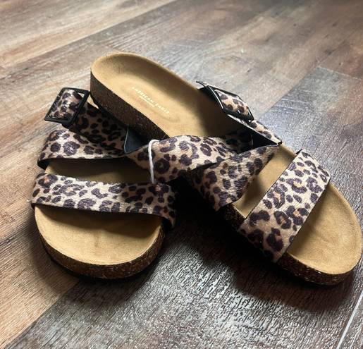 American Eagle Outfitters Leopard Flats