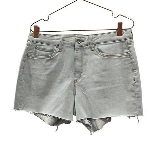 Rag and Bone  loopback denim. Low rise light denim wash jean shorts. Size 29