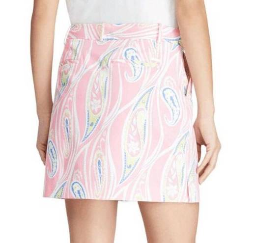  RALPH‎ LAUREN POLO Golf Paisley-Print Skort