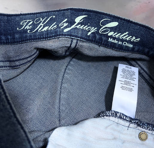 Juicy Couture The Kate By  Jeans Size 29 Heart Pockets Booty Low Rise Straight