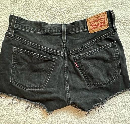 Levi’s  501 High Rise Denim Shorts