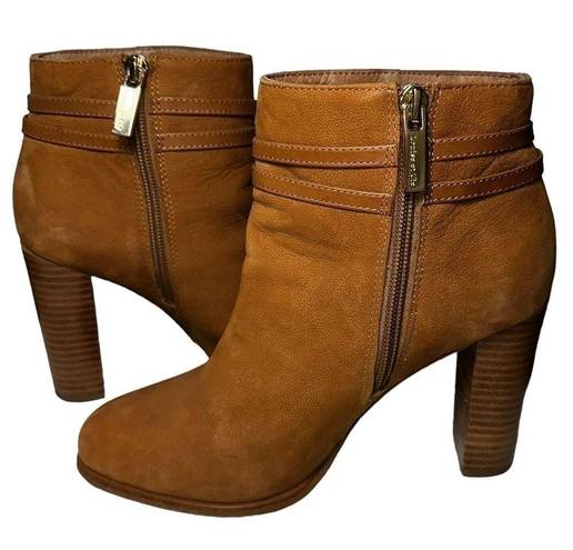 Louise et Cie  Women’s Size 6.5 Toffee Tan Nubuck Leather LO-SYDNEE Ankle Boots