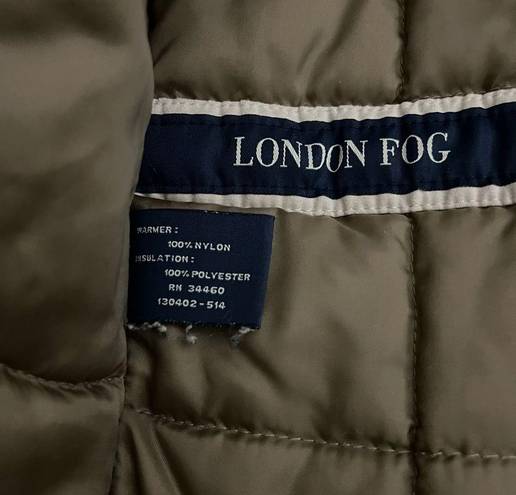 London Fog  two in one Coat with zip out puffer M