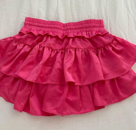 Ruffle Skort Pink Size XS