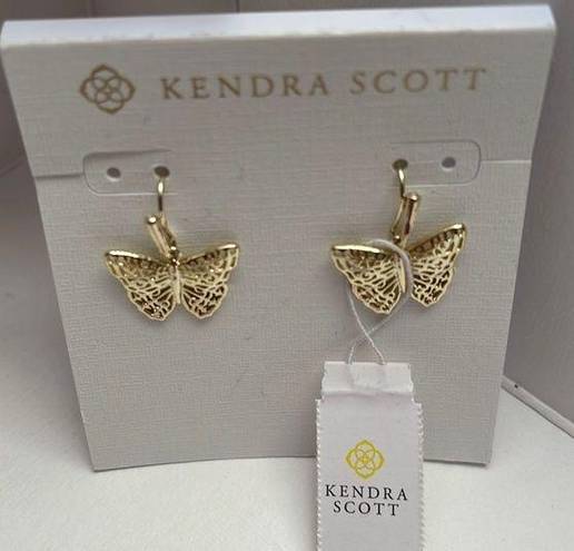 Kendra Scott NWT  Hadley Butterfly Earrings