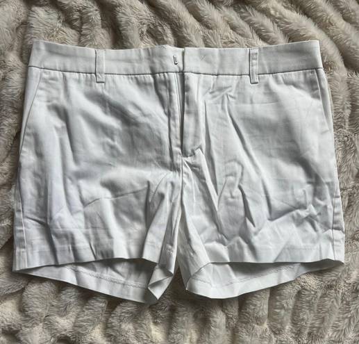 Venus White Jean Shorts