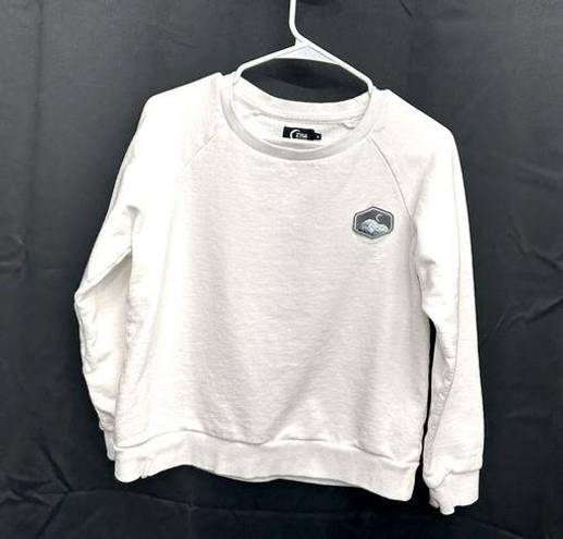 Zyia  Crewneck White Mountain Sweatshirt