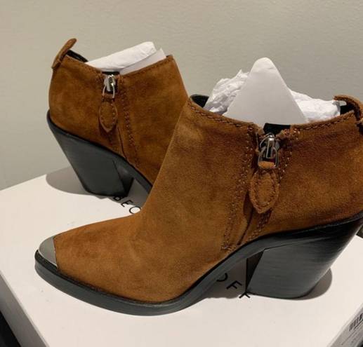 Rebecca Minkoff NEW ‎ Seiji Notched Suede Boots size