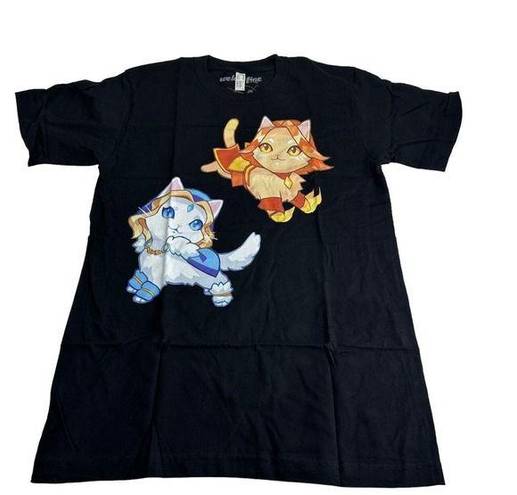 Felina Dota 2 Welovefine Crystal Meowdan and  the Slaypurr Cat Shirt Size S