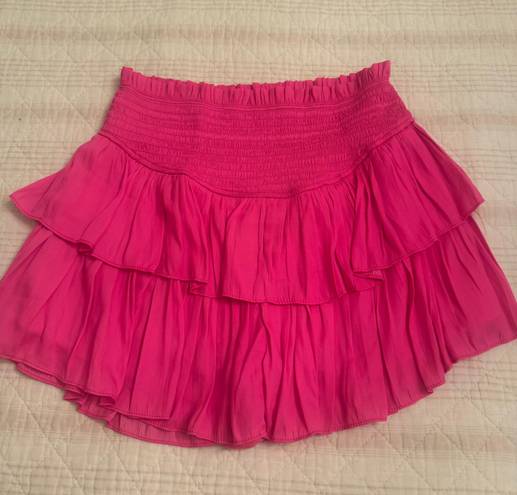 Pink Ruffle Skirt