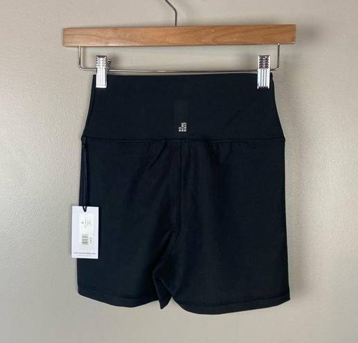 We Wore What  3” Hot Short in Black size small new nwt