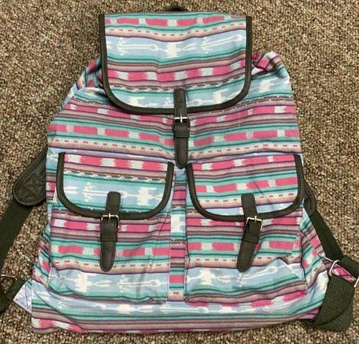 Candie's Candie’s southwestern pink/ blue green backpack.