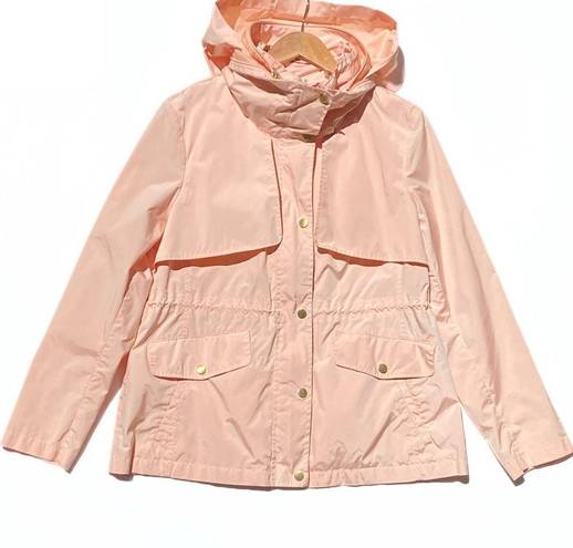 Cole Haan  Women's Short Packable Rain Jacket Pink Size XL