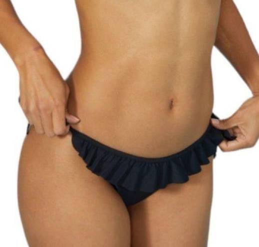 No Bo Nwt  Basic String Bikini Bottom black size 7/9 swimwear suit pool swim beach