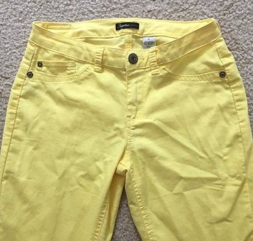 Supplies Yellow Cropped Pants