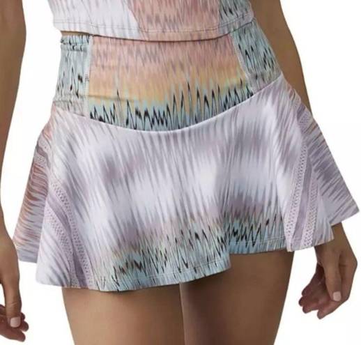 Free People Movement  Pleats And Thank You Printed Skort Sunspace Large