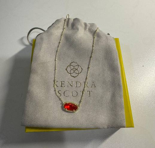 Kendra Scott Red  Necklace