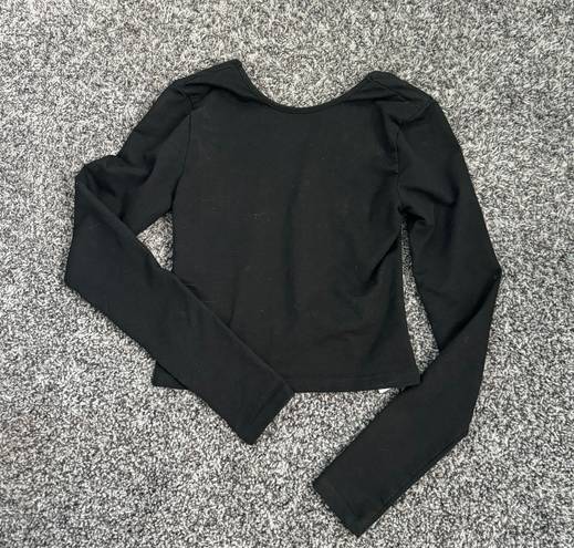 Edikted Open Back Long Sleeve