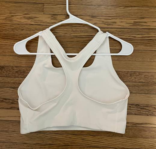 Nike White Sports Bra