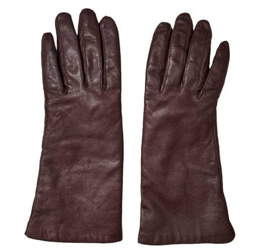 Vintage Van Raalte Gloves is Brown Leather