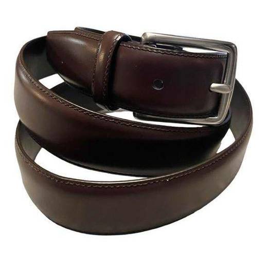 Coach  Leather Belt Brown Cowhide Solid Brass Buckle Classic 38/95 Designer EUC