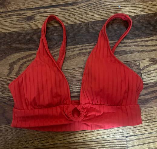 Aerie Bikini Top Red