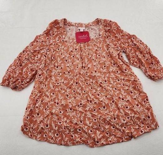 Isabel Maternity  Blouse Floral 3/4 Sleeve Spring Summer Womens Size XS