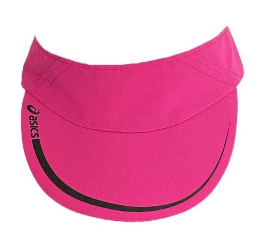 ASICS  Women's Hat Pink Adjustable Cap Visor Baseball Golf Running Gym Tennis NWT