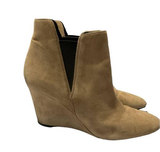 Via Spiga  booties Kenzie wedge heel size 9