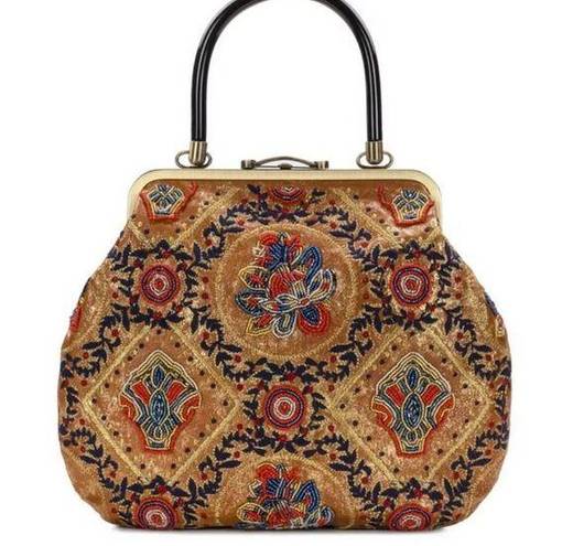 Patricia Nash 💕💕 Sedavi Satchel Bag ~ Provencal Beading NWOT