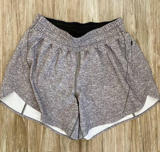 Lululemon Tracker Shorts 4” - Heather Lux